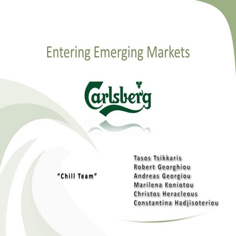 Carslberg Case Study Presentation