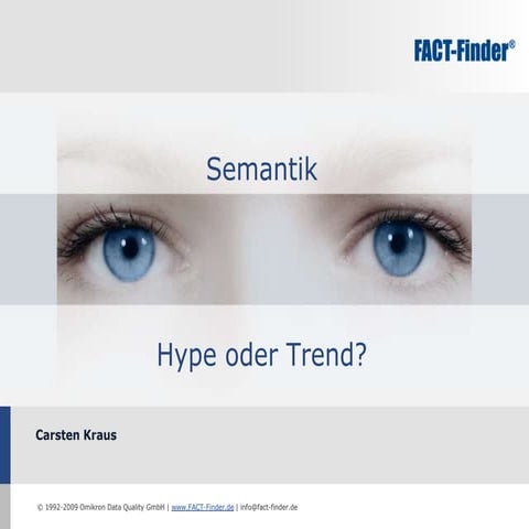 Carsten Kraus Semantik Hype oder Trend