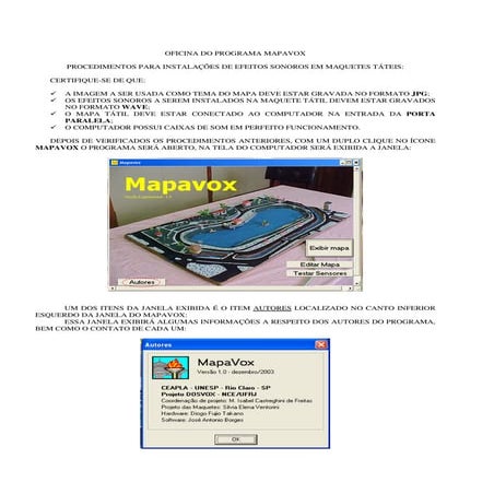 manual de utilização do mapavox