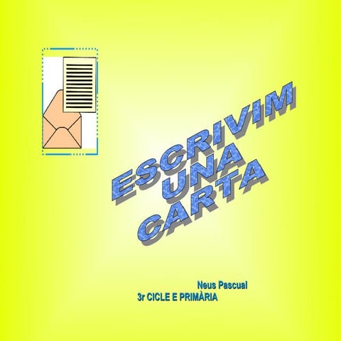 Com escriure una carta personal