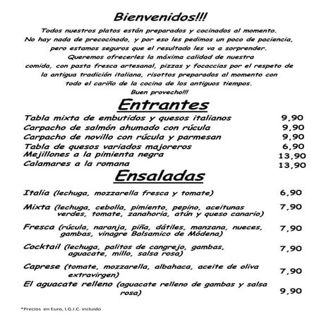 El Italiano - ristorante pizzeria