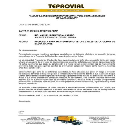 Carta 017 teprovial 2015