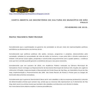Carta aberta secretaria_de_cultura