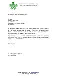 Carta agradecimiento