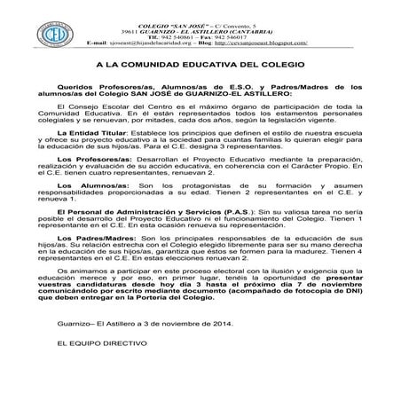 Carta a padres renov. c.e. 2012