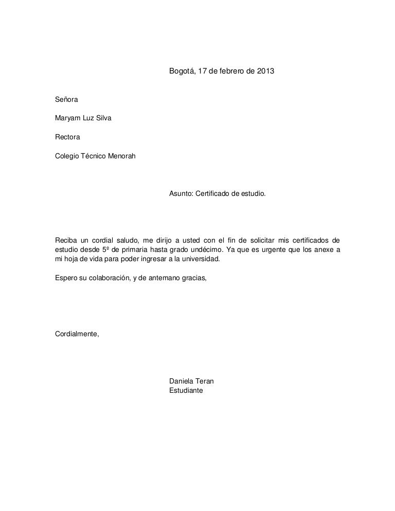 Carta bloque extremo
