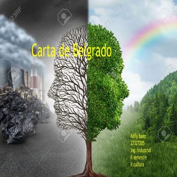Carta de belgrado | PPTX