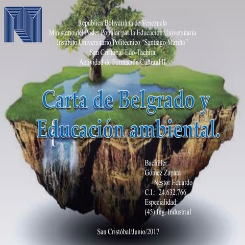 Carta de Belgrado José Piña | PPTX