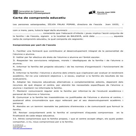Carta de compromís educatiu 12-13
