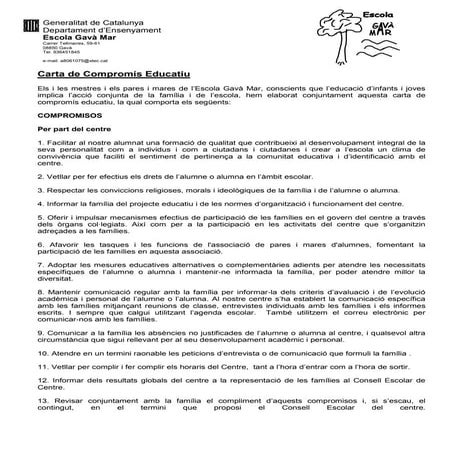 Carta de compromís educatiu web
