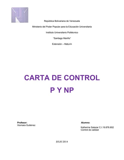 Attributes Control Charts | PDF
