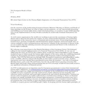 Carta de la sociedad civil a los je...