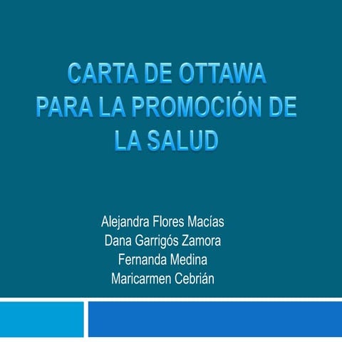 Carta de ottawa