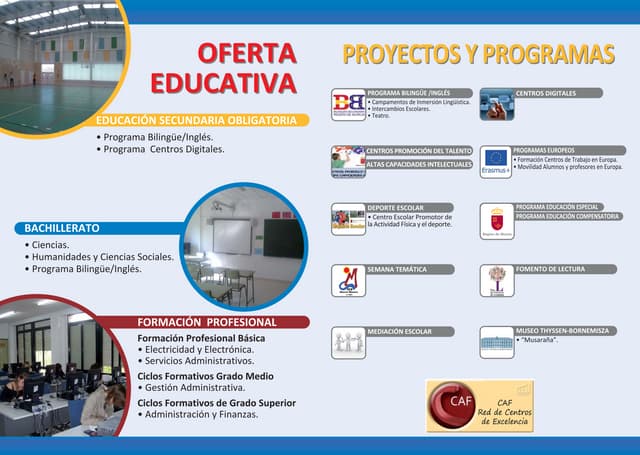 IES Sierra Minera. Extracto Carta Servicios.
