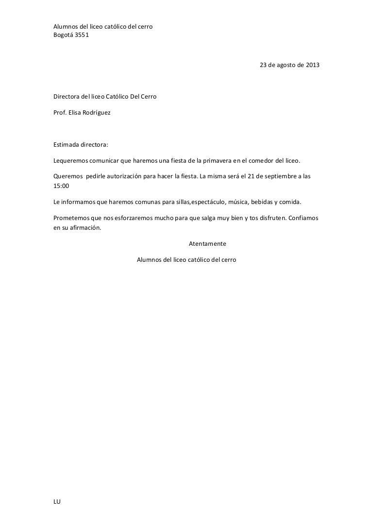 Carta directora