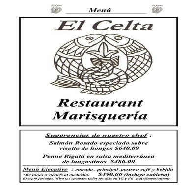 Carta el celta marzo 2020 qr