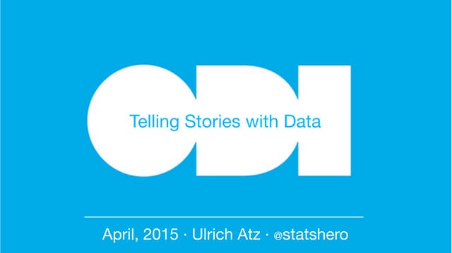 Cartagena Data Festival | Telling Stories with Data 2015 04-21