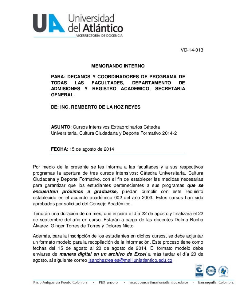 Carta intensivos 2014 2