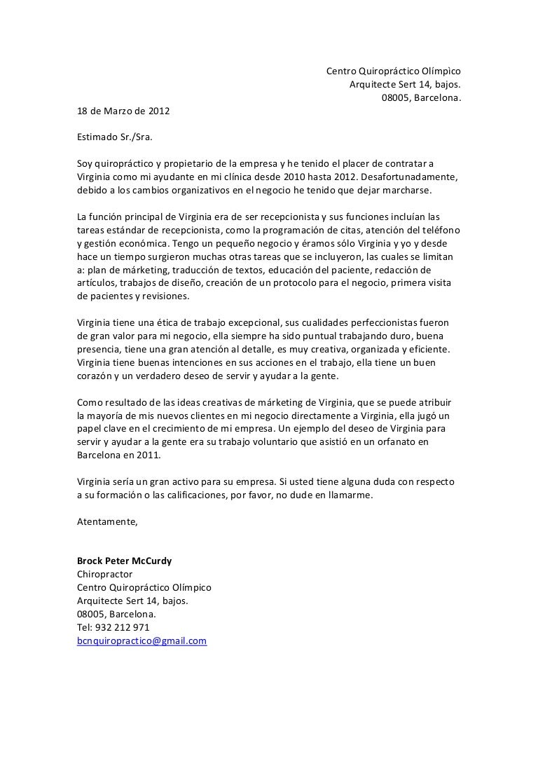 Carta EspañOl