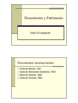 'carta de atenas' on SlideShare