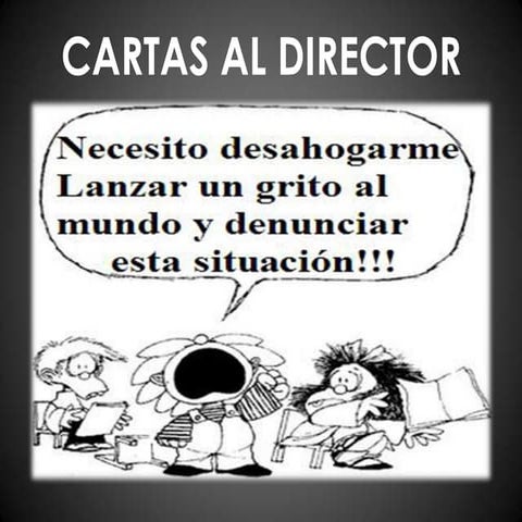 CARTAS AL DIRECTOR