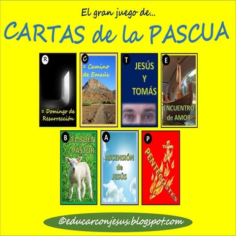 Cartas de la pascua de educarconjesus