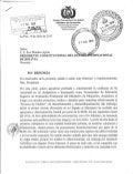 Carta de renuncia a delegaciones