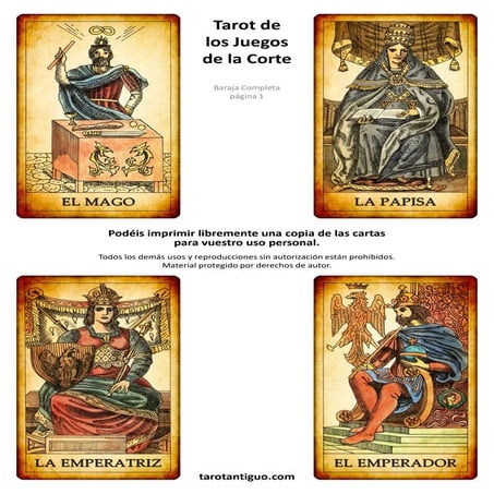 Cartas De Taro Para Imprimir Pdf Como Ler As Cartas De Tarô: 8 Passos