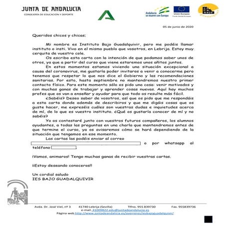 Carta de tránsito en época de confinamiento