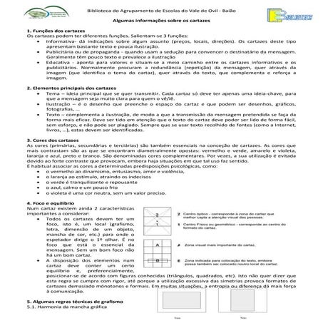 Dicas para construir um cartaz