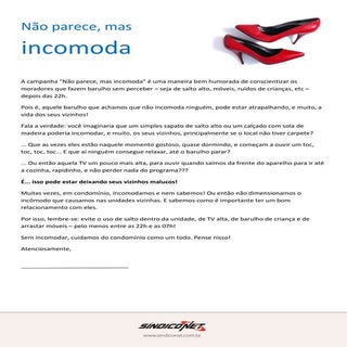 Cartaz indomoda sindiconet