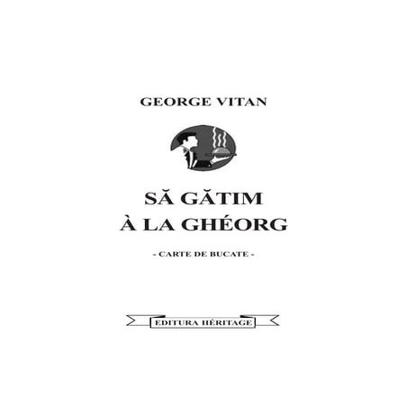 Cartea de-bucate-george-vitan | PDF