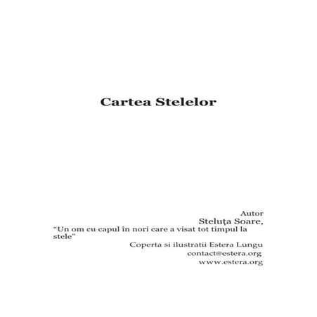 Cartea Stelelor