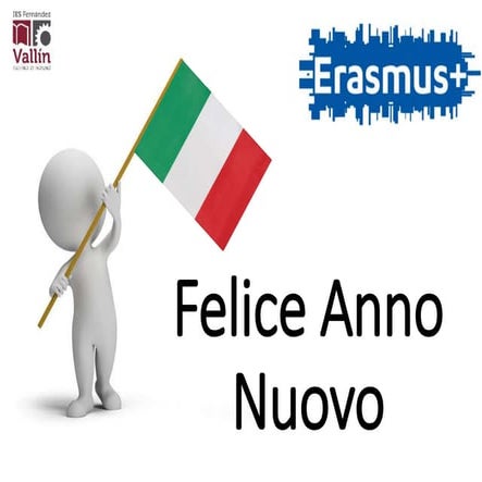 Carteles fiestas navidad Erasmus +