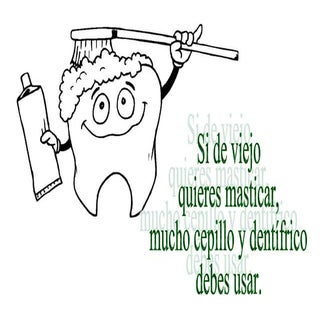 Decálogo salud para colorear 