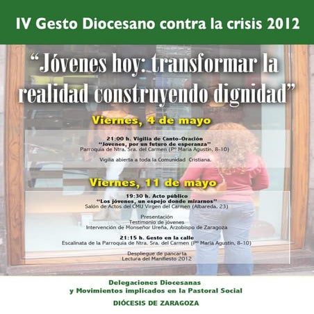 Gesto Diocesano Contra la Crisis
