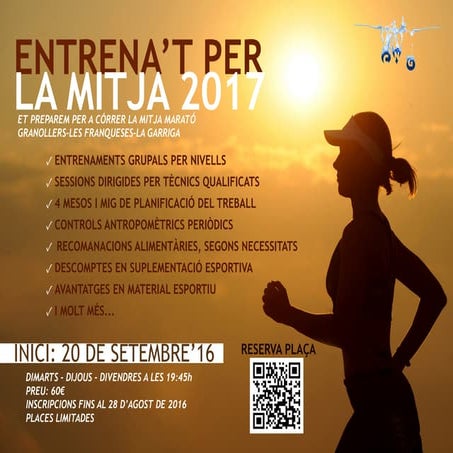Entrena't per La Mitja 2017