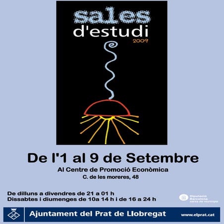 Sales d'Estudi Setembre 2009