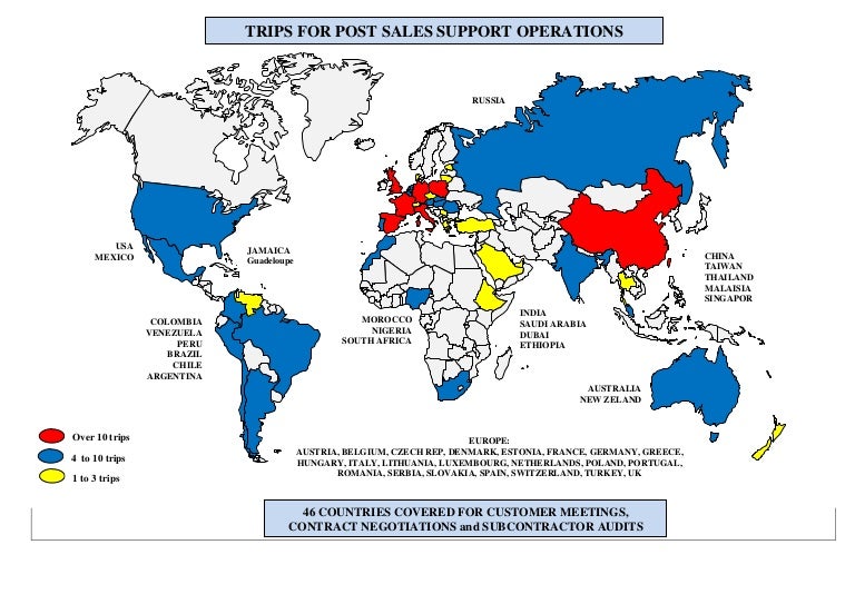 Carte Monde Pays Visités V2