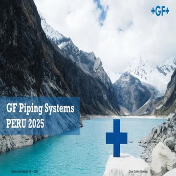 Cartera de productos 2025 GEORG FISCHER .