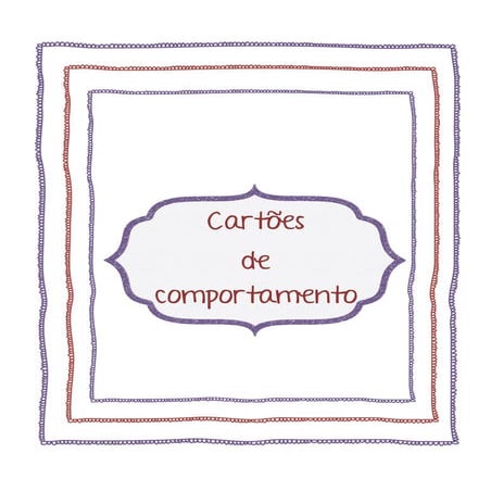 Cartões de comportamento