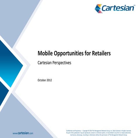 Mobile Opportunities for Retailers