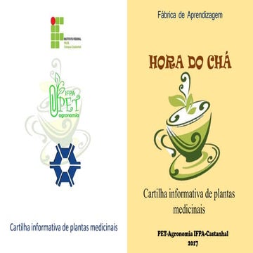 Cartilha Informativa de Plantas Medicinais