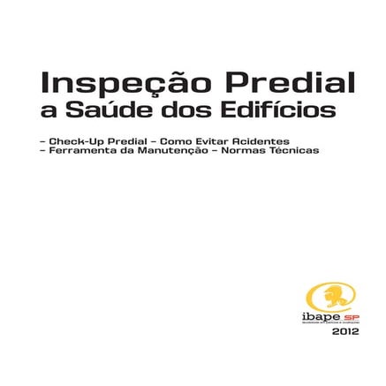 Cartilha inspeçao predial  ibapesp