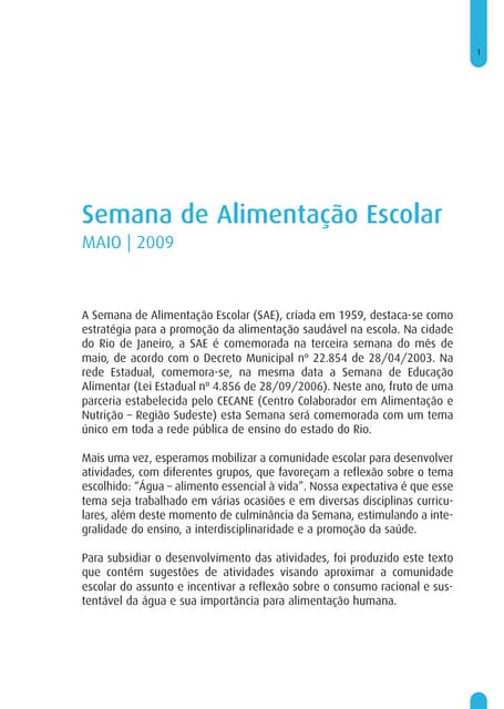 Cartilha SAE 2009