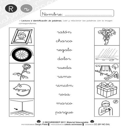 Cartilla lectura-recursosep-letra-r-actividades | PDF