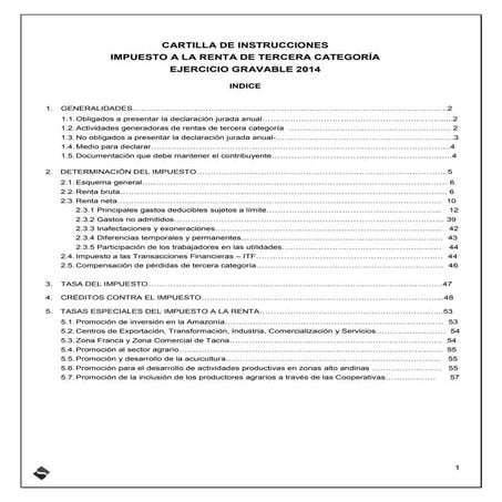 DEDUCCIONES Y ADICIONES PARA EL CALCULO DEL IMPUESTOS A LA RENTA | PDF