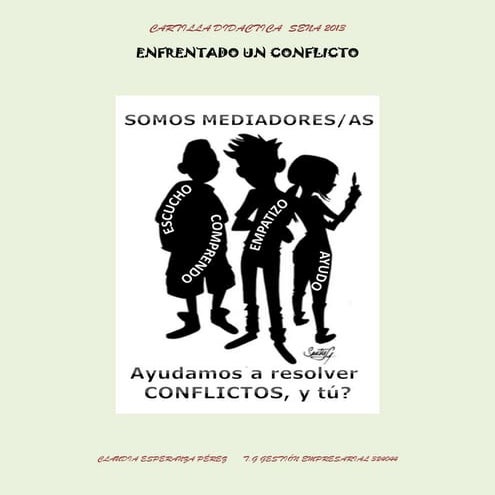 Cartilla enfrentado un conflicto claudia pérez 2