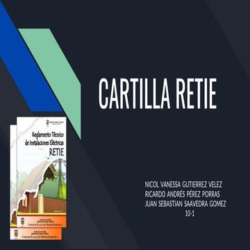 Cartilla retie (2) | PPTX
