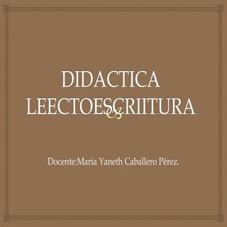 Algunas Cartillas usadas en lecto e...